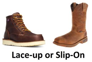 Lace-up or Slip-On